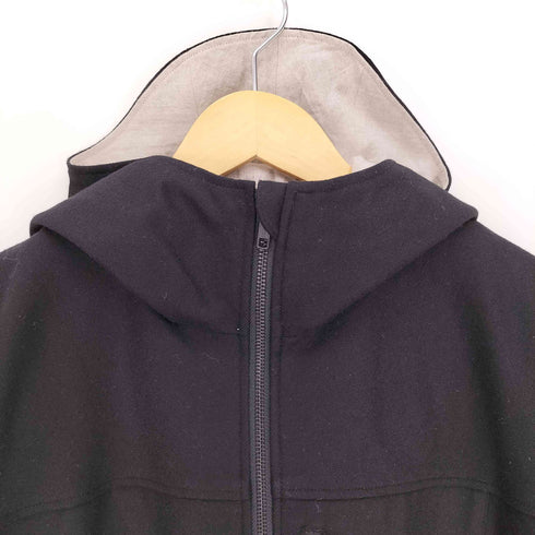 レギュレーションヨウジヤマモト REGULATION Yohji Yamamoto 20AW Pre WOOL NYLON Hooded ウール ナイロン ジップアップ S/S フーデッド パーカー メンズ JPN:2