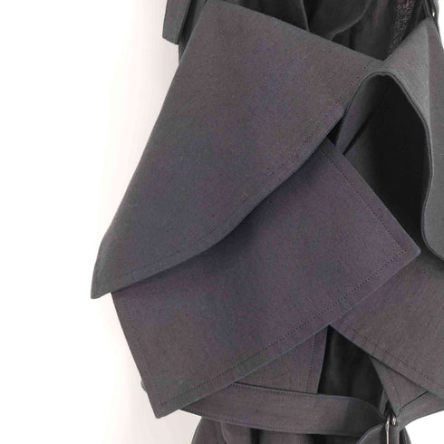 ヨウジヤマモト Yohji Yamamoto 25SS BELT COMBINATION JACKET ベルト コンビネーション ジャケット レディース JPN:1