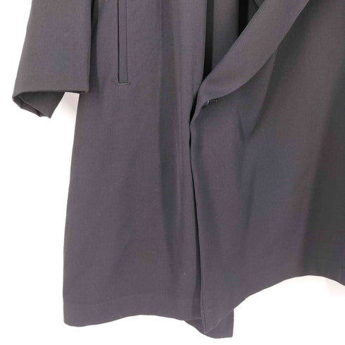 ヨウジヤマモトプールオム Yohji Yamamoto POUR HOMME 24AW WOOL GABARDINE SMOOTH COAT ウール ギャバジン スムース コート メンズ JPN:2
