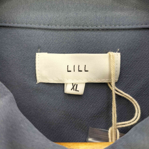 リル LILL ビッグシルエットドレープリラクシング長袖シャツ メンズ JPN:XL