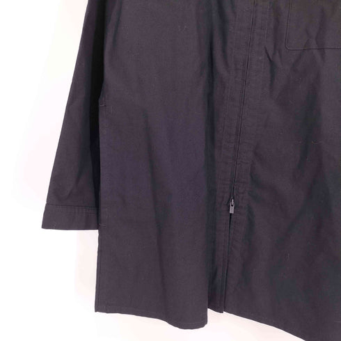 ヨウジヤマモトプールオム Yohji Yamamoto POUR HOMME 24AW Zipper Opening Blouse ジッパー オープニング ブラウス シャツ メンズ JPN:3