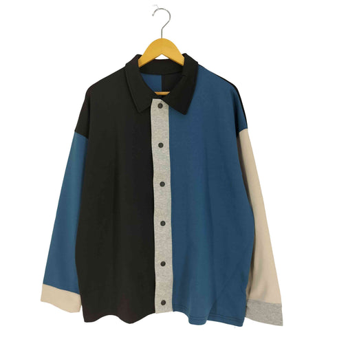 アンティカ antiqua 配色切替ジャケット レディース ONE SIZE