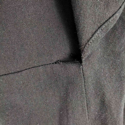 ヨウジヤマモト Yohji Yamamoto 24AW BLOCK ASYMMETRY ブロック アシンメトリー コットン 植物繊維 ワンピース レディース JPN:1