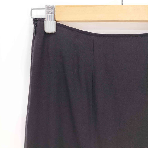 ヨウジヤマモト Yohji Yamamoto 24AW DAMAGED GABARDINE L SLIM FLARE SKIRT ダメージ ギャバジン スリム フレア スカート レディース JPN:1