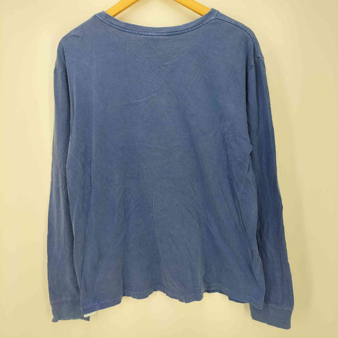 ステューシー Stussy Shawn Logo L/S Tee 製品染め ショーンフォント ロゴ プリント Tシャツ メンズ import:M