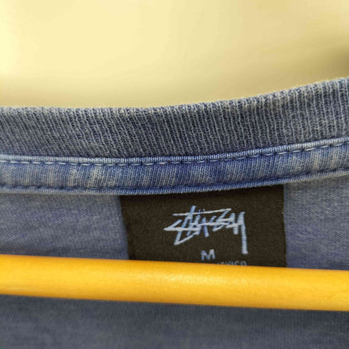 ステューシー Stussy Shawn Logo L/S Tee 製品染め ショーンフォント ロゴ プリント Tシャツ メンズ import:M