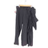 ヨウジヤマモト Yohji Yamamoto 23SS WIDE LEG PANTS WITH TRAIN ON LEFT LEG ワイド レッグ パンツ トレイン オン レフト レディース JPN:3