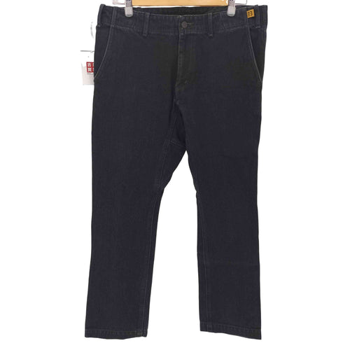ブラウンバイツータックス BROWN by 2-tacs STABILIZER GNZ 13.5oz FLARE BLACK DENIM メンズ 34