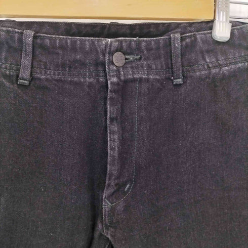 ブラウンバイツータックス BROWN by 2-tacs STABILIZER GNZ 13.5oz FLARE BLACK DENIM メンズ 34