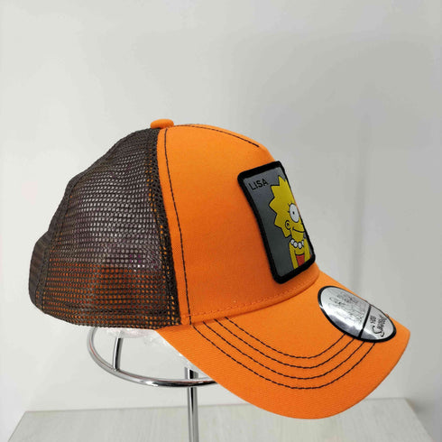 ザ・シンプソンズ the simpsons キャラクタープリントメッシュキャップ メンズ