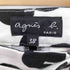 アニエスベー agnes b. 水玉模様 テーパードパンツ レディース 38