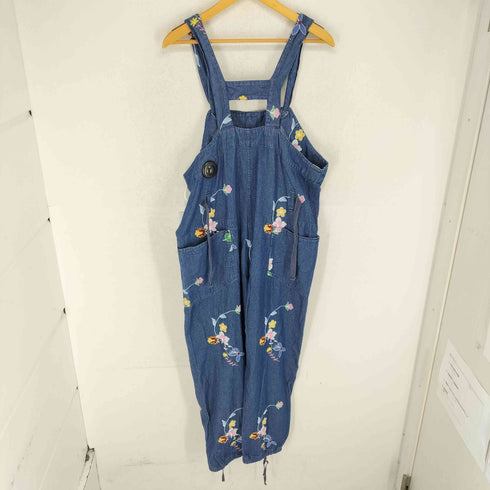 エンジニアードガーメンツ Engineered Garments 20SS Overalls -Denim Floral Embroidery レディース XXS