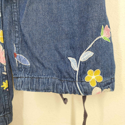 エンジニアードガーメンツ Engineered Garments 20SS Overalls -Denim Floral Embroidery レディース XXS
