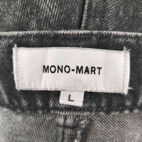 モノマート MONO-MART ハイウエストワイドストレートヴィンテージウォッシュデニム メンズ JPN:L