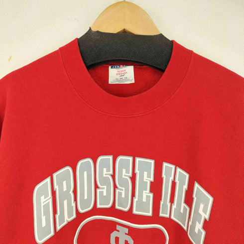 ジャージーズ JERZEES フロントプリントクルーネックスウェット メンズ JPN:XL