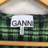 ガニー Ganni Seersucker Check U-neck Maxi Smock Derss レディース JPN:36