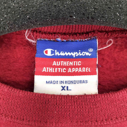 チャンピオン Champion フロントプリントクルーネックスウェット メンズ JPN:XL