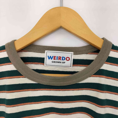 ウィアード WEIRDO 23SS PORN WEIRDO - S/S BORDER T-SHIRTS メンズ JPN:L