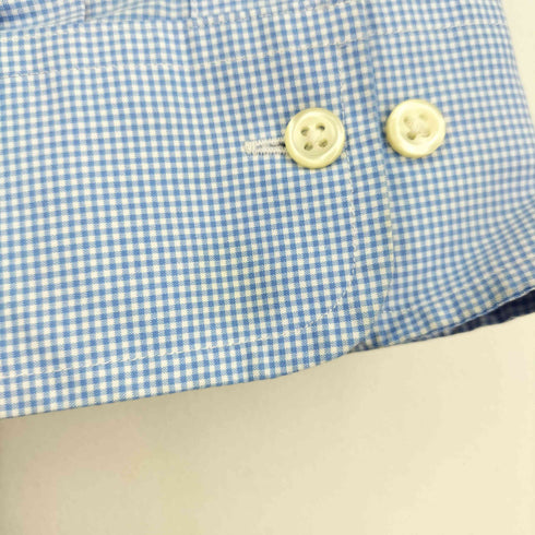 ラルフローレン RALPH LAUREN EASY CARE スモールポニー刺繍 L/S BDギンガムチェックシャツ メンズ 17 2/1 34/35