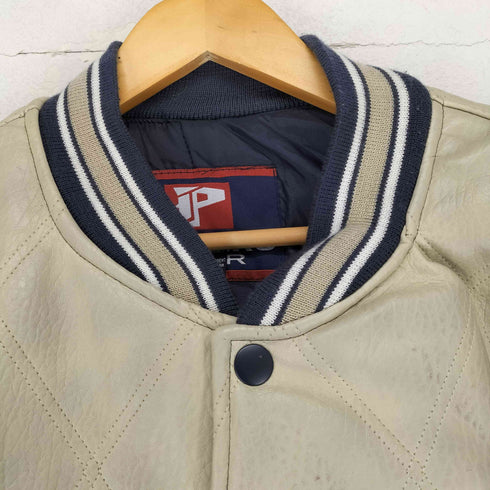 PLAYERS GEAR ロゴパッチ レザースタジャン メンズ JPN:L