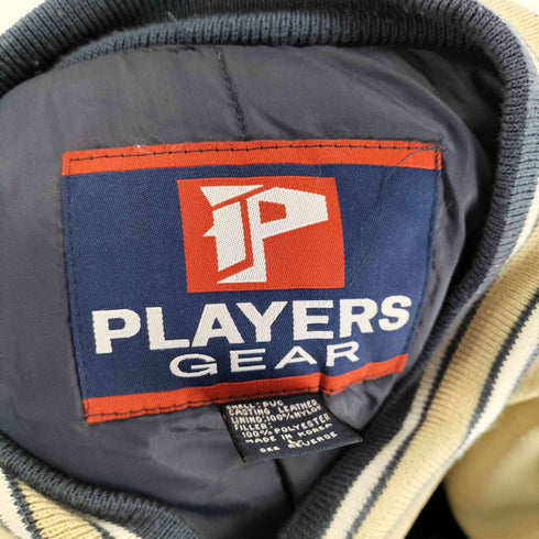 PLAYERS GEAR ロゴパッチ レザースタジャン メンズ JPN:L