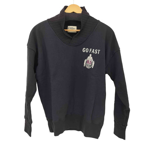 オールドクロウ OLD CROW 24SS GO FAST - SHAWL COLLAR SWEAT メンズ JPN:S