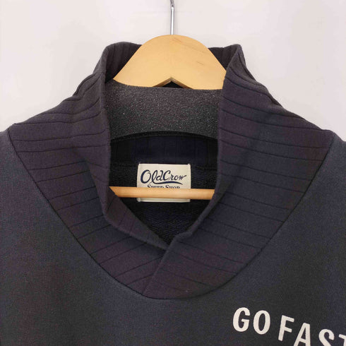 オールドクロウ OLD CROW 24SS GO FAST - SHAWL COLLAR SWEAT メンズ JPN:S