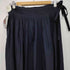 ヨウジヤマモトファム Yohji Yamamoto FEMME 90-00S ウールギャバ ギャザー ロングラップスカート レディース JPN:3