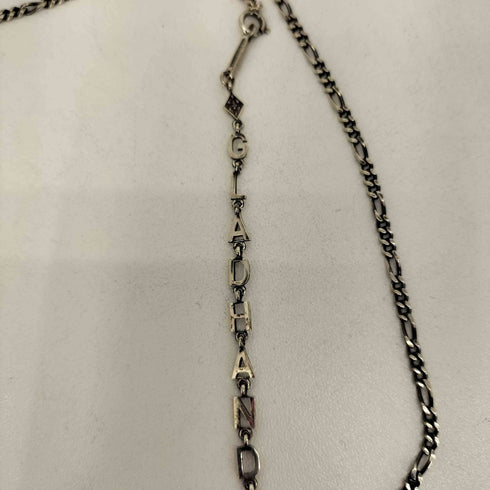 グラッドハンド GLADHAND LETTERS NECKLACE メンズ