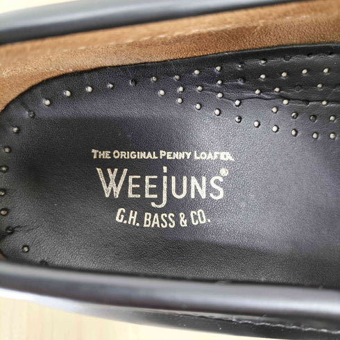 ジーエイチバス G.H.BASS WEEJUNS レオパードコインローファー メンズ 40 1/2