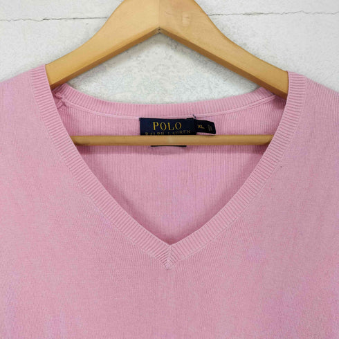 ポロラルフローレン POLO RALPH LAUREN PIMA COTTON ポニー刺繍ニットベスト メンズ JPN:XL