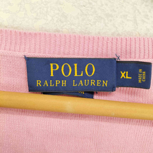 ポロラルフローレン POLO RALPH LAUREN PIMA COTTON ポニー刺繍ニットベスト メンズ JPN:XL