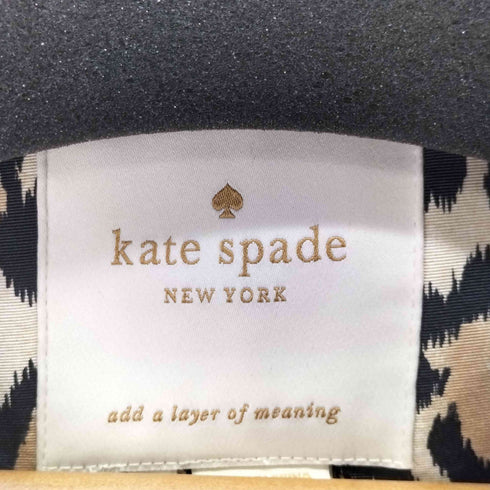 ケイトスペード Kate spade レオパード柄 ステンカラーコート レディース 2
