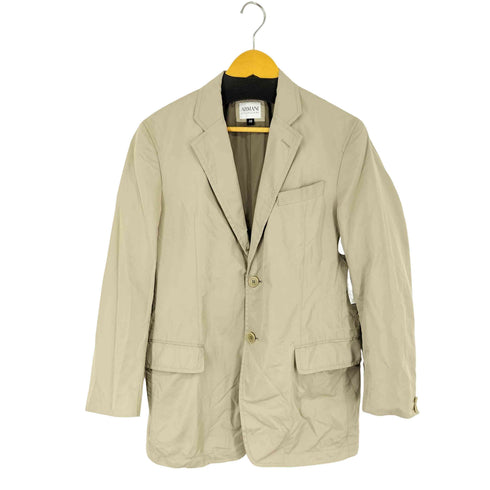 アルマーニコレツィオーニ ARMANI COLLEZIONI ナイロン テーラードジャケット メンズ 48
