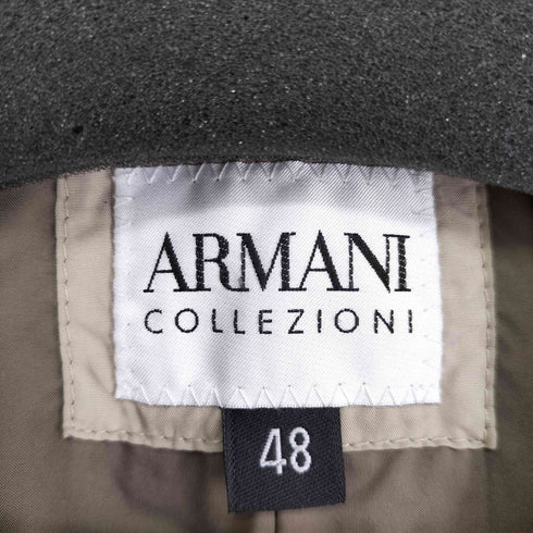アルマーニコレツィオーニ ARMANI COLLEZIONI ナイロン テーラードジャケット メンズ 48