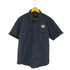 墓場画廊 バックプリント S/S ワークシャツ メンズ JPN:XL