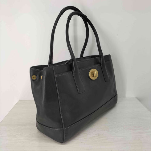 コーチ COACH エンボスロゴ レザートートバッグ ターンロック レディース ONE SIZE