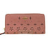 コーチ COACH 花柄 パンチングレザー 長財布 レディース