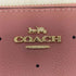 コーチ COACH 花柄 パンチングレザー 長財布 レディース