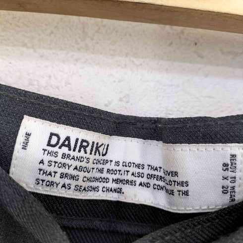 ダイリク DAIRIKU 20AW Flasher Pressed Pants メンズ 31