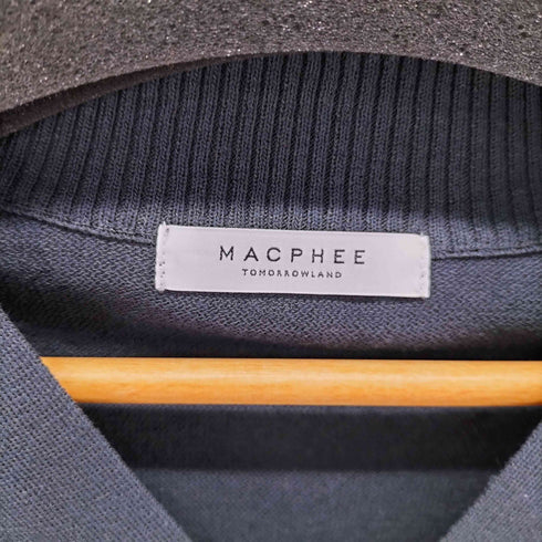 トゥモローランドマカフィー tomorrowland macphee ドライレーヨン ジップアップカーディガン レディース S