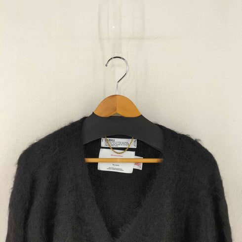 ダイリク DAIRIKU 21AW 別注 EX Flower Cross Embroidery モヘアカーディガン メンズ ONE SIZE