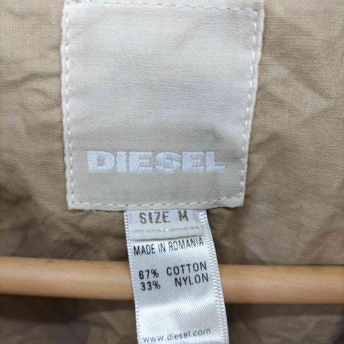 ディーゼル DIESEL Y2K ワッペンデザイン スナップブルゾン メンズ import:M