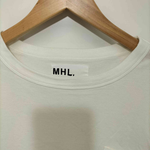 エムエイチエル MHL. PRINTED COTTON JERSEY T-SHIRT メンズ L