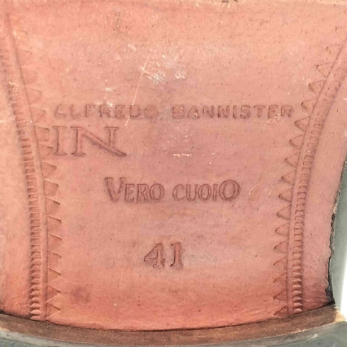 アルフレッドバニスター alfredoBANNISTER レザー オペラシューズ ローファー メンズ JPN:41