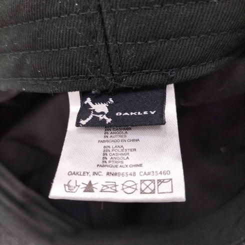 オークリー OAKLEY スカル刺繍 ウールハンチング メンズ