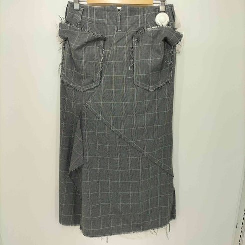 サルバム sulvam 2018AW Layered Skirt Pants カットオフ レイヤードスカートパンツ メンズ M