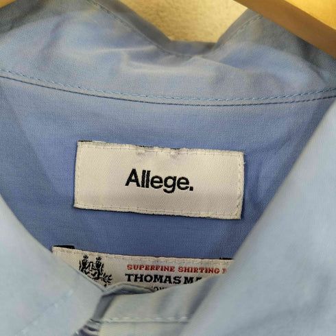 アレッジ ALLEGE 18SS コラボ Standard Shirt メンズ JPN:2