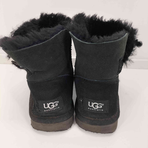 アグ UGG W BAILY BUTTON/BLK ムートンブーツ レディース 25