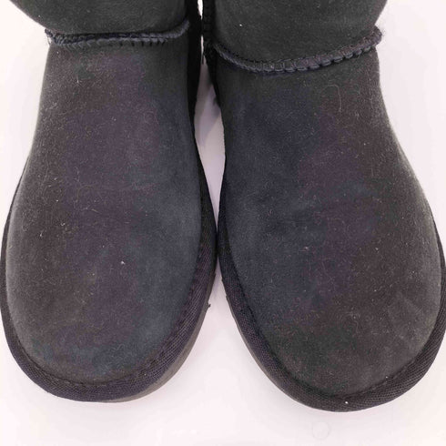アグ UGG W BAILY BUTTON/BLK ムートンブーツ レディース 25